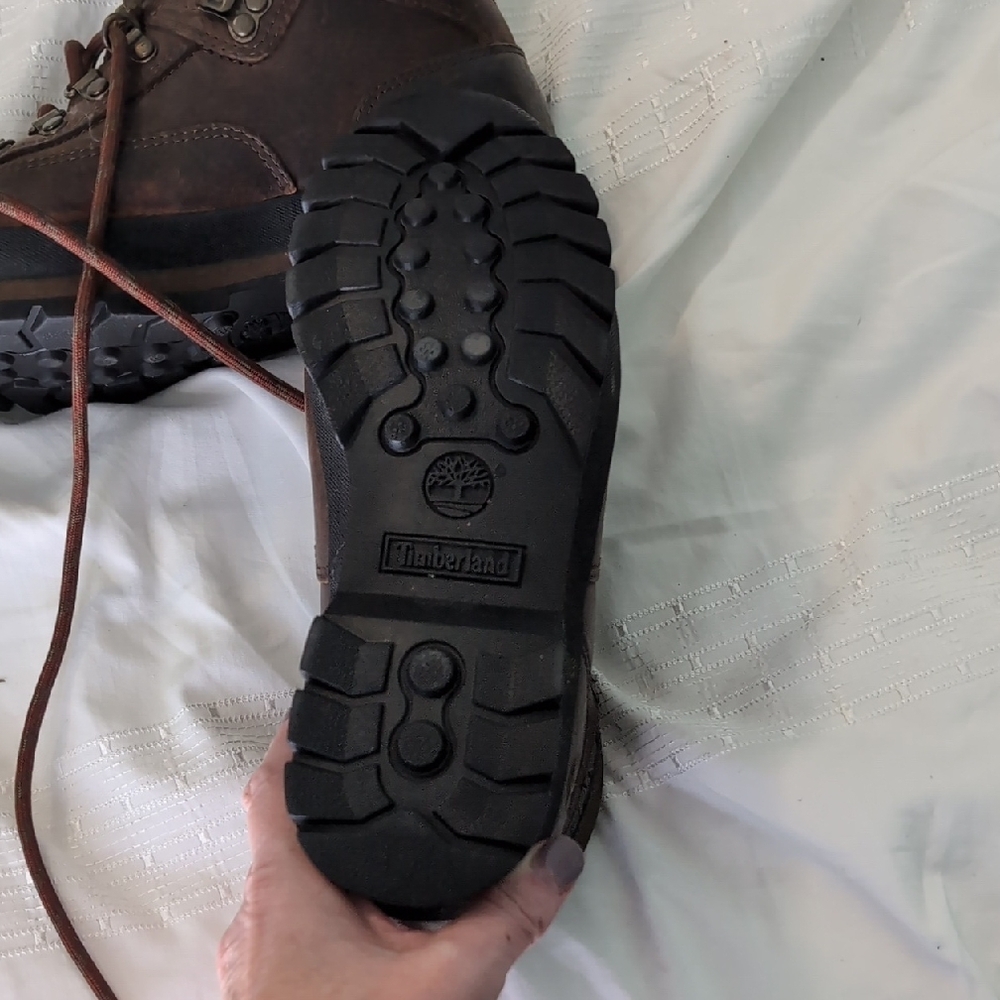 Timberland Dark Brown Leather Boots - Picture 5 of 6